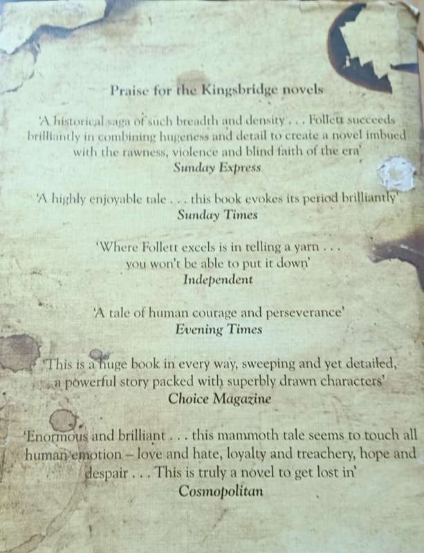 A Column of Fire - Ken Follett - Hardcover - 749 Pages