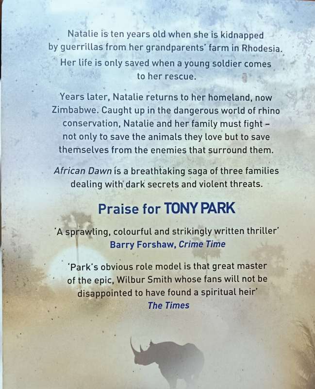 African Dawn - Tony Park - Softcover - 559 Pages