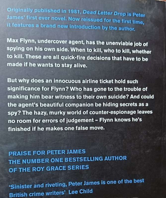 Dead Letter Drop - Peter James - Softcover - 254 Pages