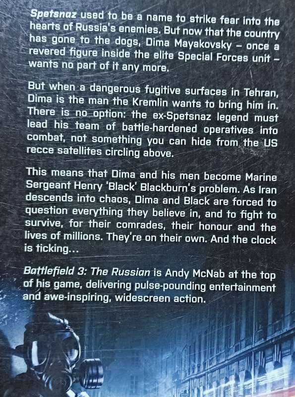 The Russian - Battlefield 3 - Andy McNab - Softcover - 344 pages
