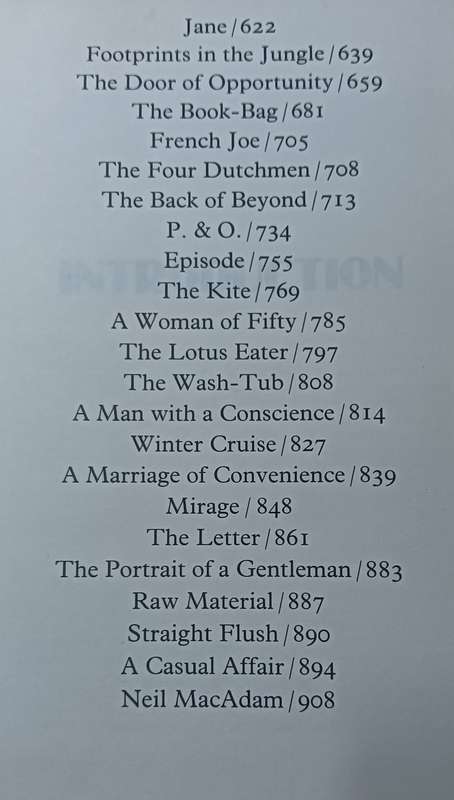W. Somerset Maugham - 65 Short Stories - Hardcover - 937 pages