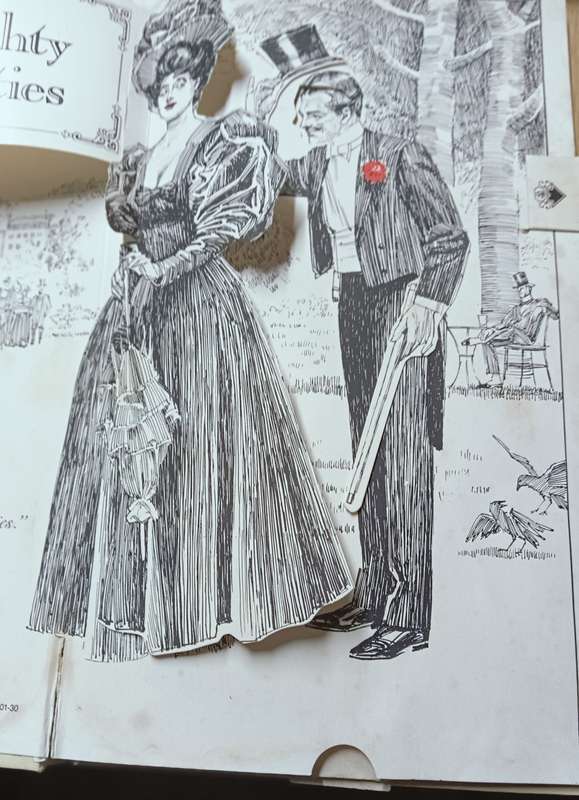 The Naughty Nineties - A Saucy Pop-up Book for Adults - Hardcover