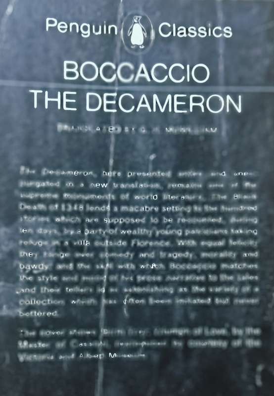 The Decameron - Boccaccio - Softcover - 833 Pages