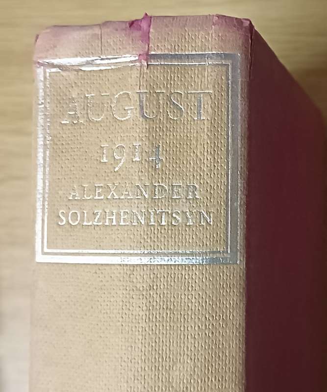 August 1914 - Alexander Solzhenitsyn - Softcover - 645 Pages
