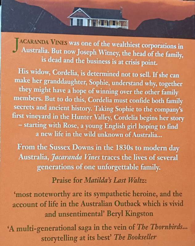 Jacaranda Vines - Tamara McKinley - Softcover - 406 pages