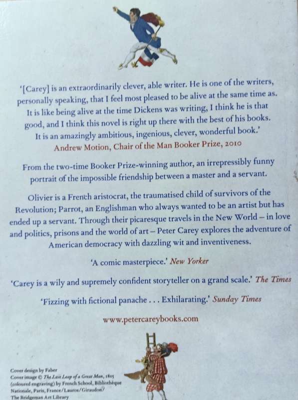 Parrot and Olivier in America - Peter Carey - Softcover - 578 Pages