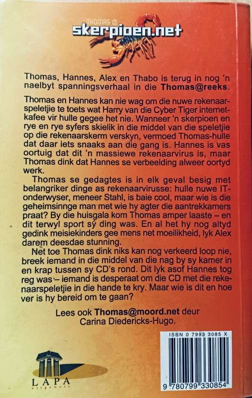 Skerpioen.net - Carina Diedericks-Hugo - Softcover - 127 pages