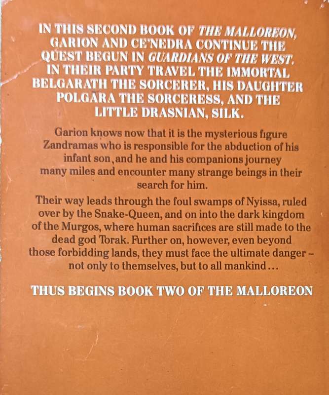 King of the Murgos - Book 2 of the Malloreon - David Eddings - Softcover - 444 pages