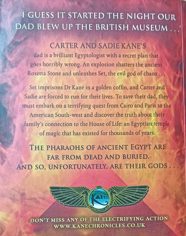 The Red Pyramid -Rick Riordan - Softcover - 514 pages