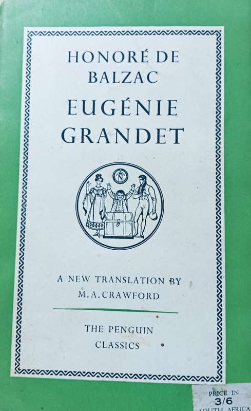 Eugėnie Grandet - Honore de Balzac - Softcover - 248 pages - A Penguin Classic