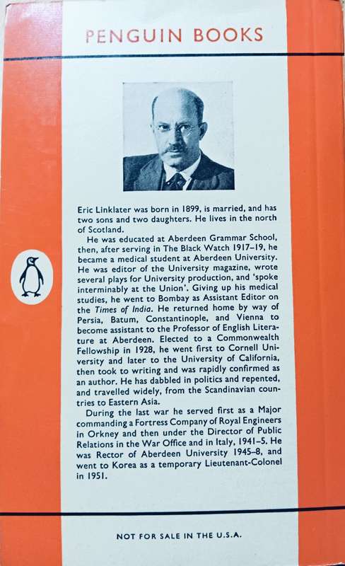 The Impregnable Women - Eric Linklater- Softcover - 271 pages - A Penguin Classic
