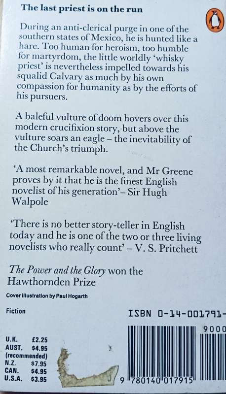 The Power and the Glory - Graham Greene - Softcover - 222 pages - A Penguin Classic
