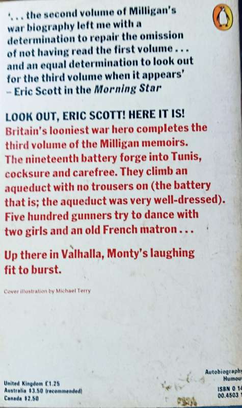 Monty - My Part in His Victory - Spike Milligan - Softcover - 127 pages - Penguin Classic