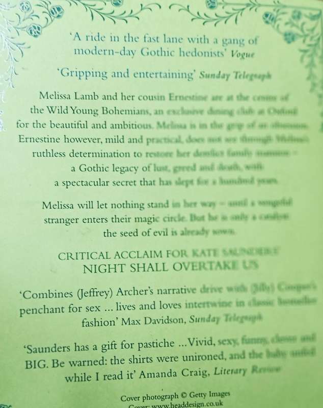 Wild Young Bohemians - Kate Saunders - Softcover - 413 pages