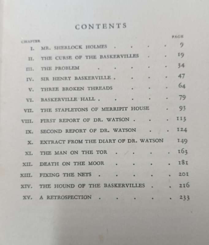 The Hound of the Baskervilles - Sir Arthur Conan Doyle - Hardcover - 248 pages