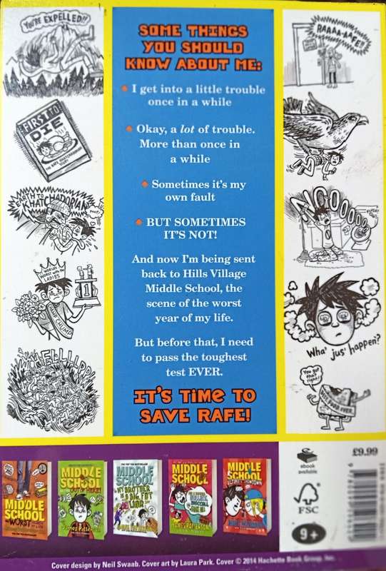Middle School - Save Rafe! - James Patterson & Chris Tebbetts - Softcover - 281 Pages