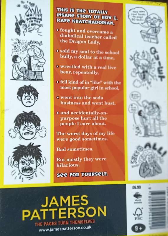 Middle School -The Worst Years of my Life - James Patterson & Chris Tebbetts - Softcover - 281 Pages