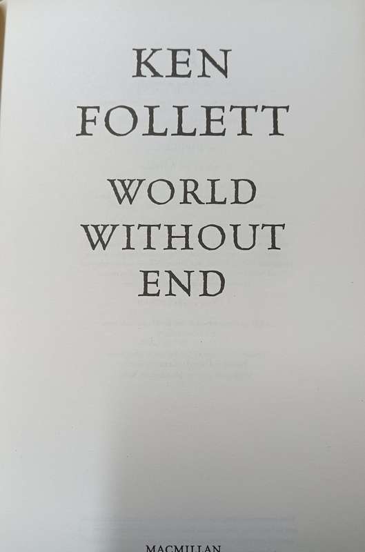 World Without End - Ken Follett - Hardcover - 1111 Pages
