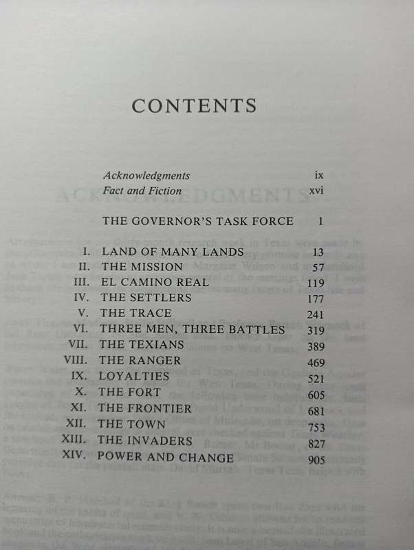 Texas - James A. Michener - Hardcover - 1001 Pages
