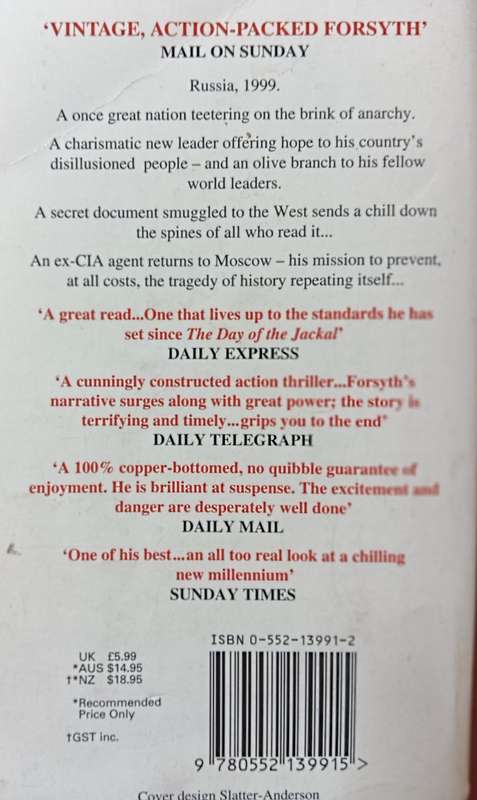Frederick Forsyth - Icon - Softcover - 541 pages