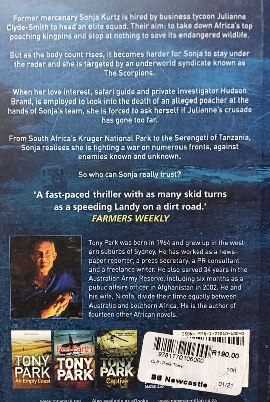 The Cull - Tony Park - Softcover - 411 pages