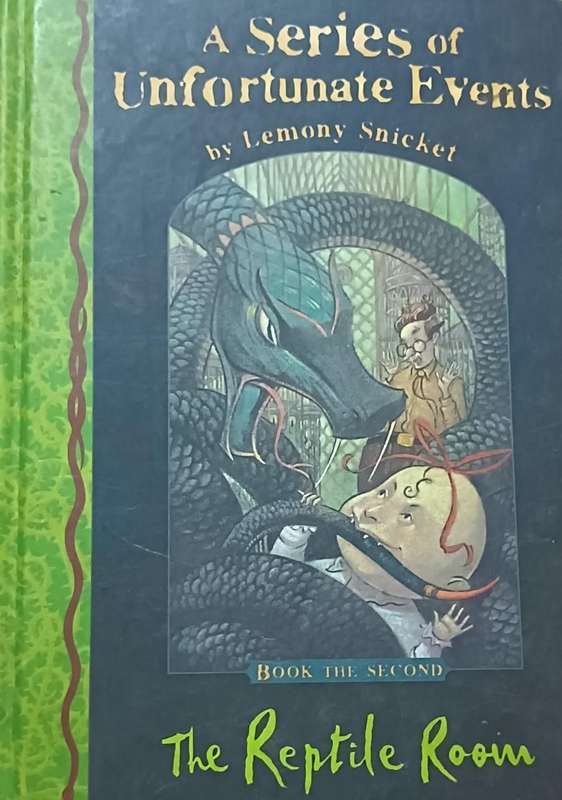 A Series of Unfortunate events - The Reptile Room - Lemony Snicket - Hardcover - 190 pages