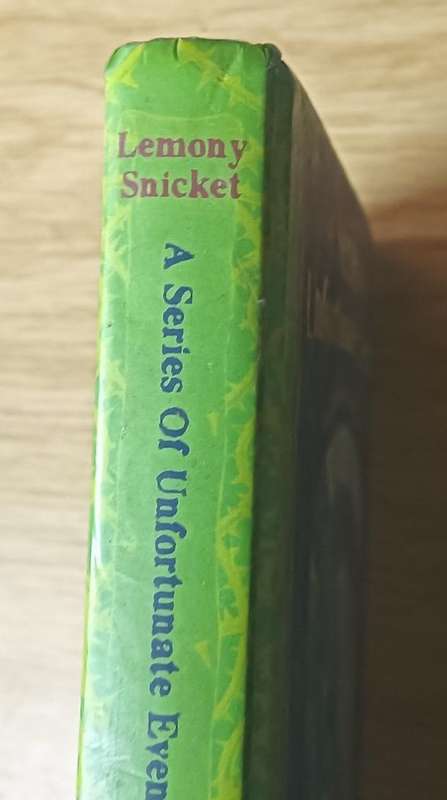 A Series of Unfortunate events - The Reptile Room - Lemony Snicket - Hardcover - 190 pages
