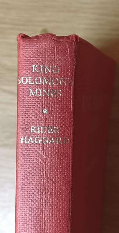 King Solomon's Mines - Rider Haggard - Hardcover - 254 pages