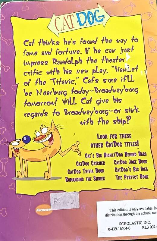 Catdog Chapter Book 4: Way Off, Broadway - Terry Collins - Softcover - 62 pages