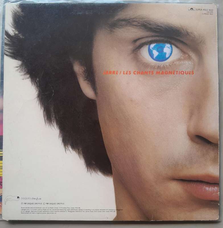 JEAN MICHEL JARRE Magnetic Fields/Les Chants Magnetiques LP
