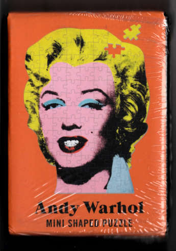ANDY WARHOL Mini Marilyn Shaped Puzzle