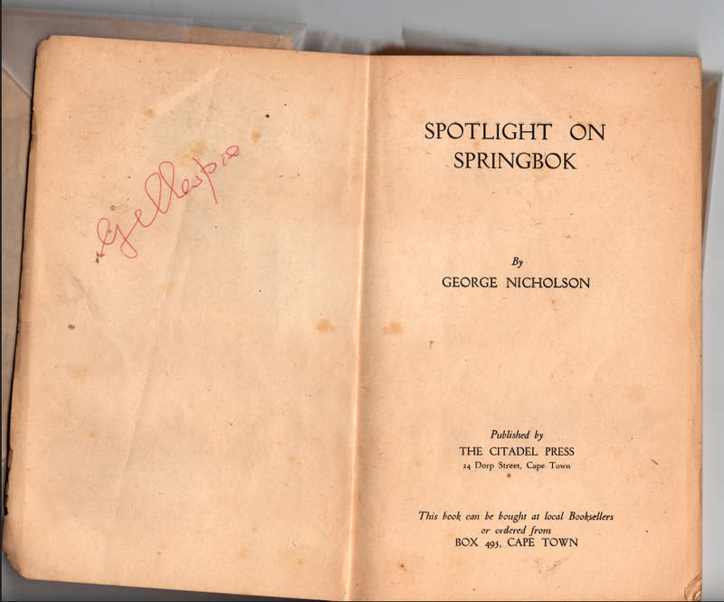 SPOTLIGHT ON SPRINGBOK