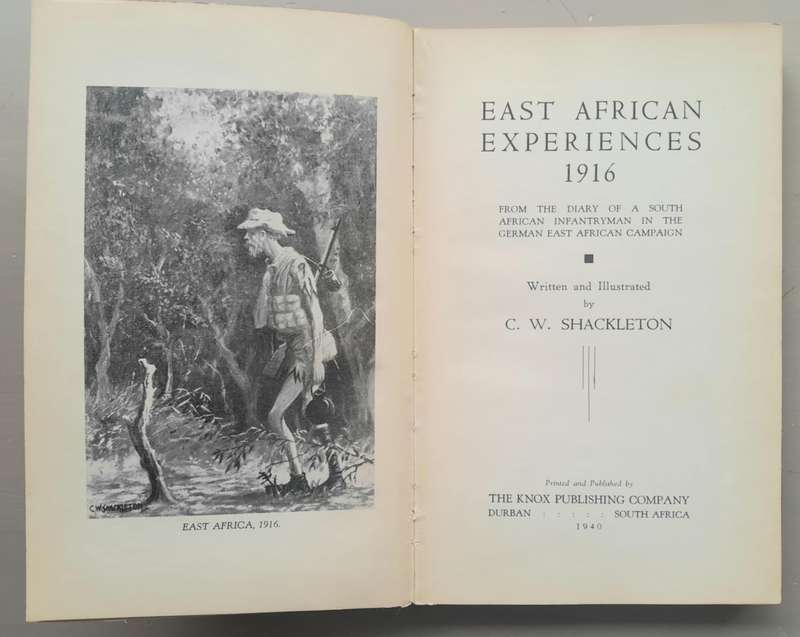 EAST AFRICAN EXPERIENCES 1916