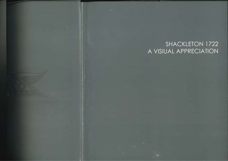 SHACKLETON 1722 ** A Visual Appreciation **