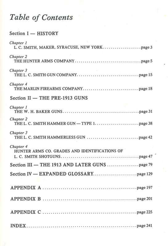 L.C. SMITH SHOTGUNS  **William Brophy**