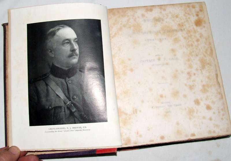 RECORDS OF THE DORSET IMPERIAL YEOMANRY - 1894-1905 ***ABW**