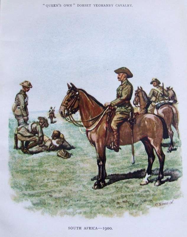 RECORDS OF THE DORSET IMPERIAL YEOMANRY - 1894-1905 ***ABW**