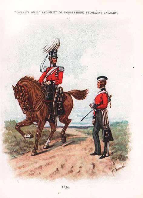 RECORDS OF THE DORSET IMPERIAL YEOMANRY - 1894-1905 ***ABW**