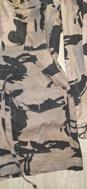 "ADDER" CAMOUFLAGED BUSH JACKET **XXL**