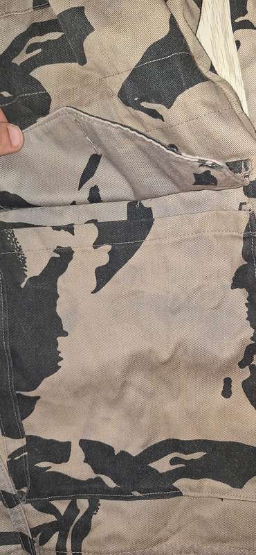 "ADDER" CAMOUFLAGED BUSH JACKET **XXL**