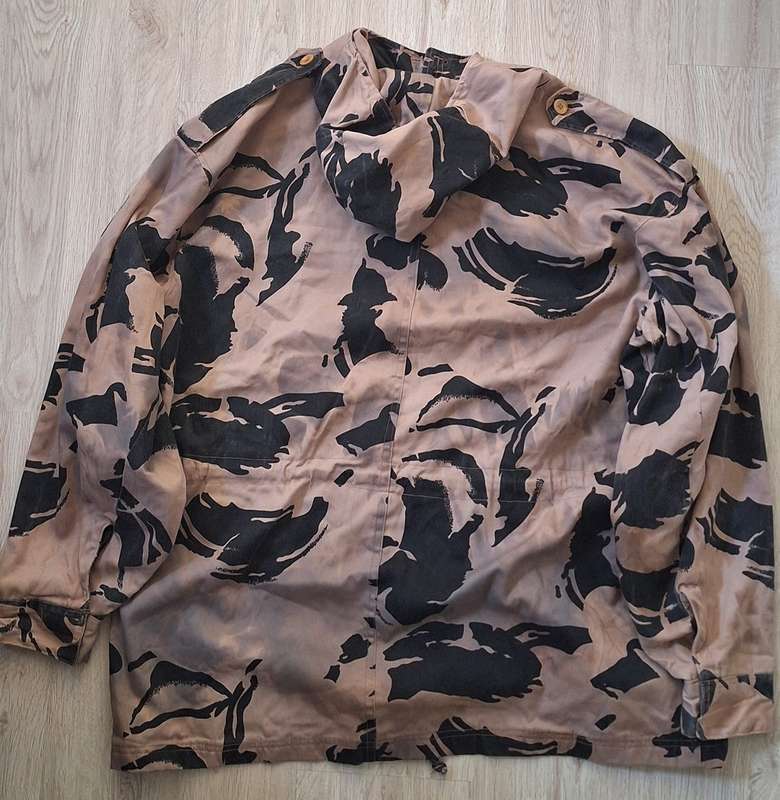 "ADDER" CAMOUFLAGED BUSH JACKET **XXL**