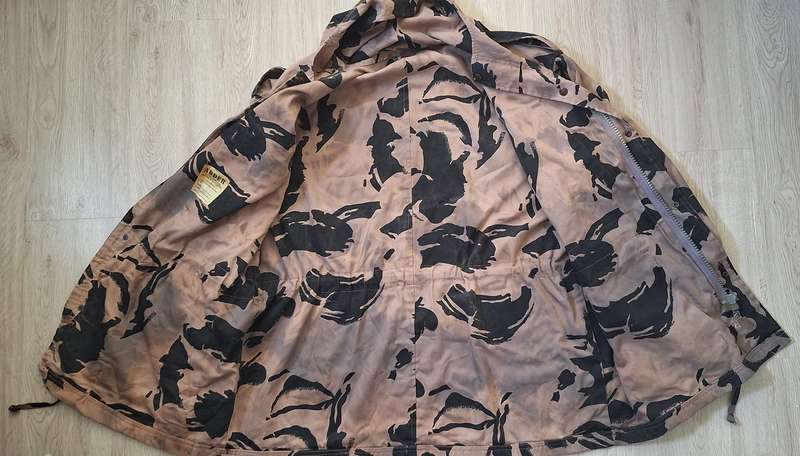 "ADDER" CAMOUFLAGED BUSH JACKET **XXL**