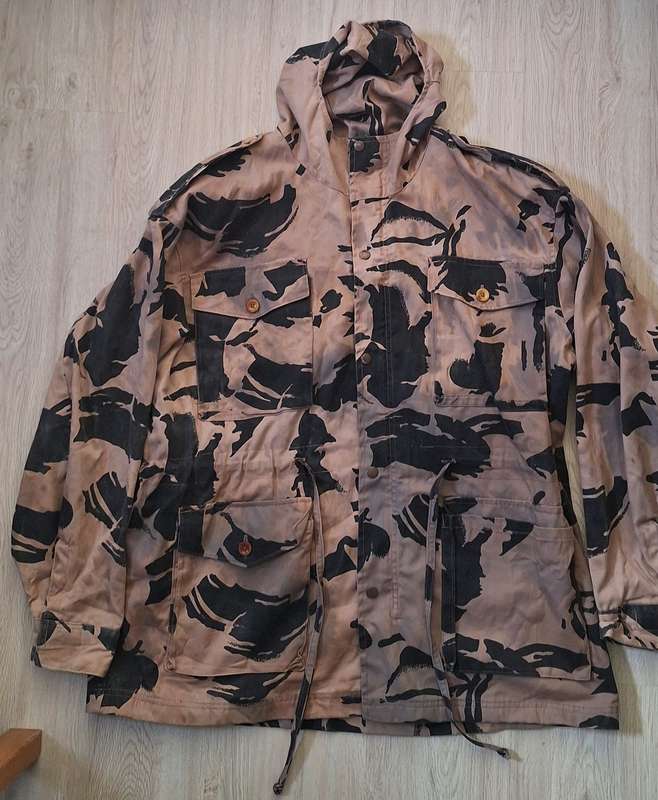 "ADDER" CAMOUFLAGED BUSH JACKET **XXL**