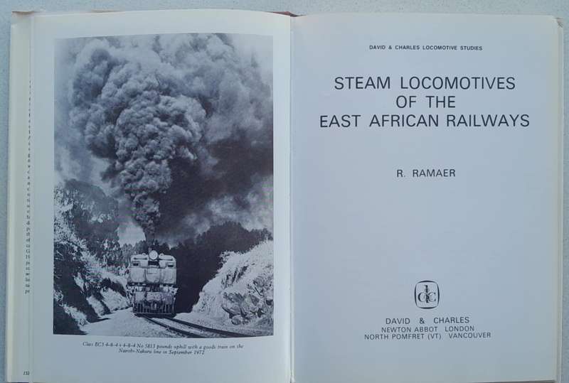 STEAM LOCOMOTIVES OF THE EAST AFRICAN RAILWAYS