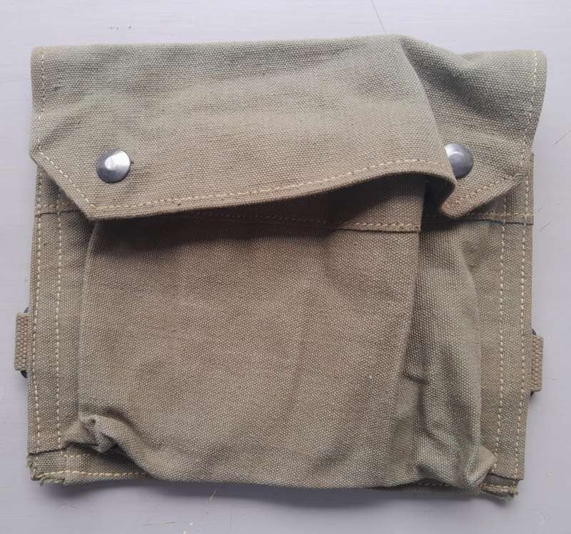 SA ARMY WEBBING UZI MAG POUCH