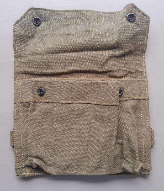 SA ARMY WEBBING UZI MAG POUCH