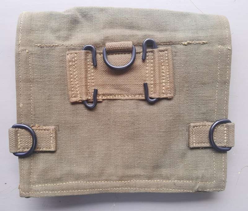 SA ARMY WEBBING UZI MAG POUCH