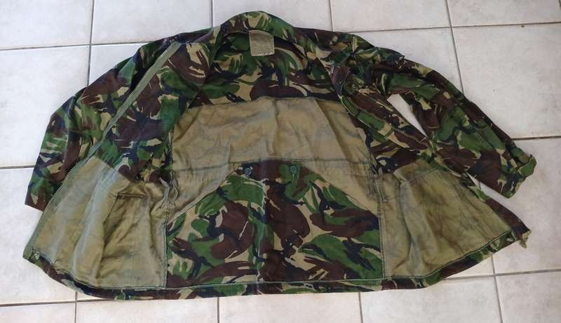 BRITISH ARMY DPM CAMO JACKET **XL**