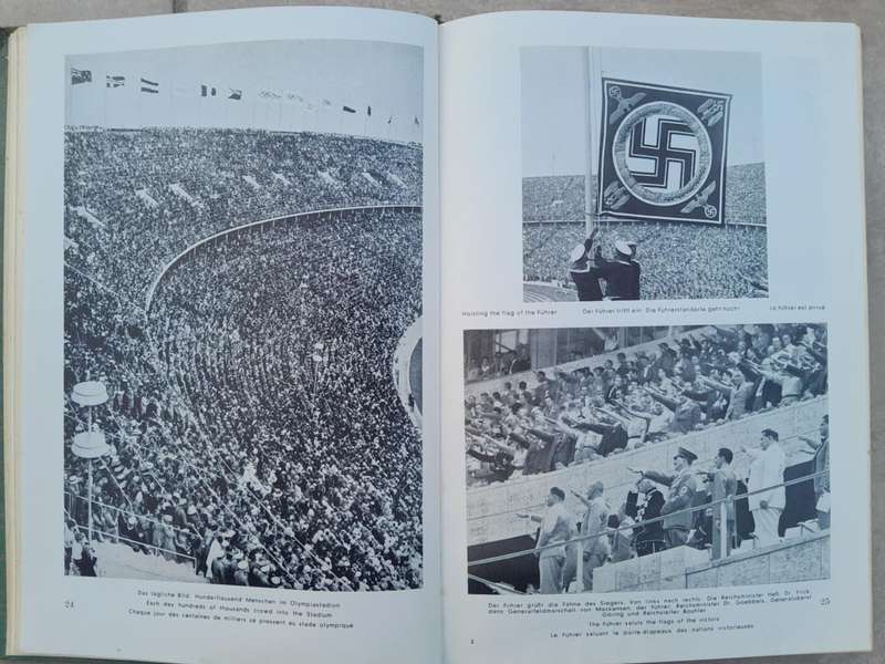 SO KÄMPFTE UND SIEGTE DIE JUGEND DER WELT **1936 Nazi Olympic Games**