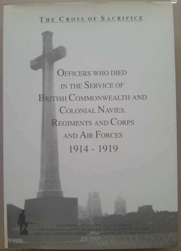 THE CROSS OF SACRIFICE Vol. III